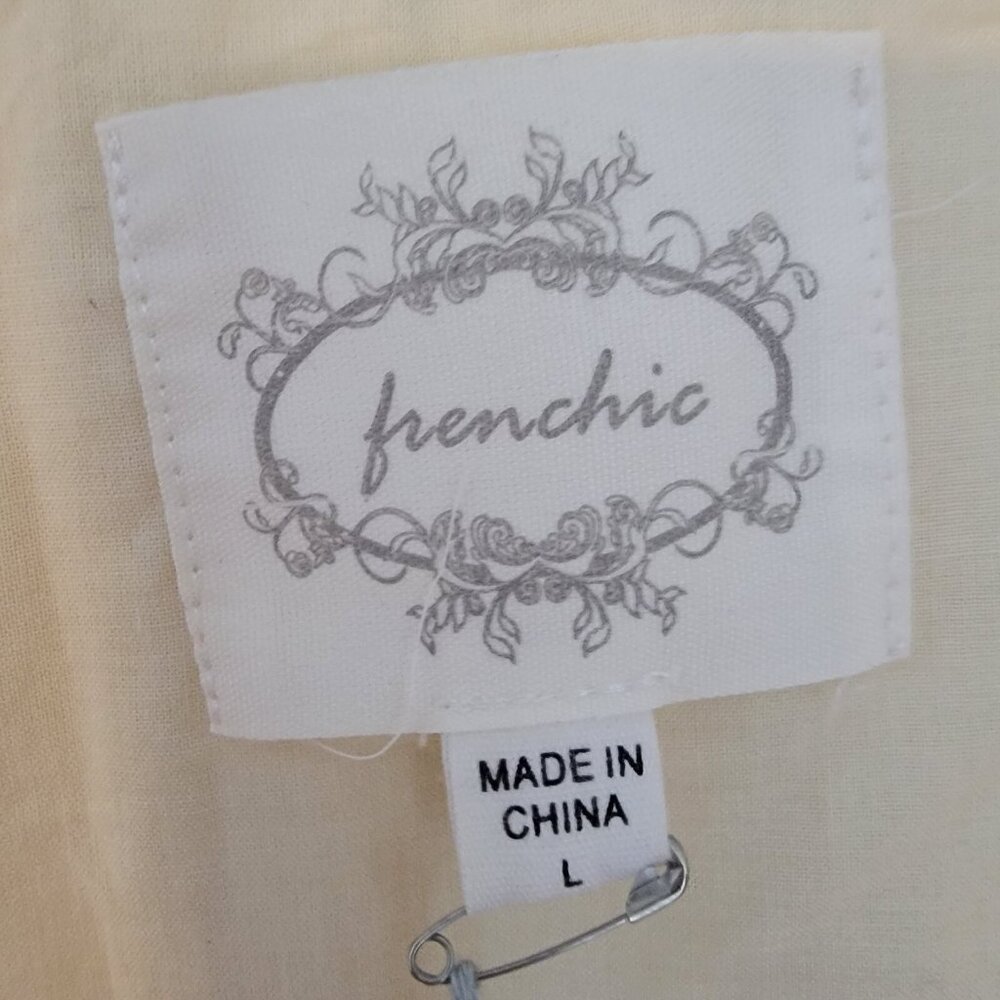 NWT‎ Frenchic Girls Dress Size L Silk Cotton Lined Sleeveless Feminine NEW - Picture 3 of 10